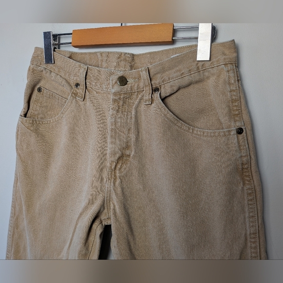 WRANGLER Vintage Prenium Quality Men Jeans Size 30x30 100% Cotton - Picture 2 of 10